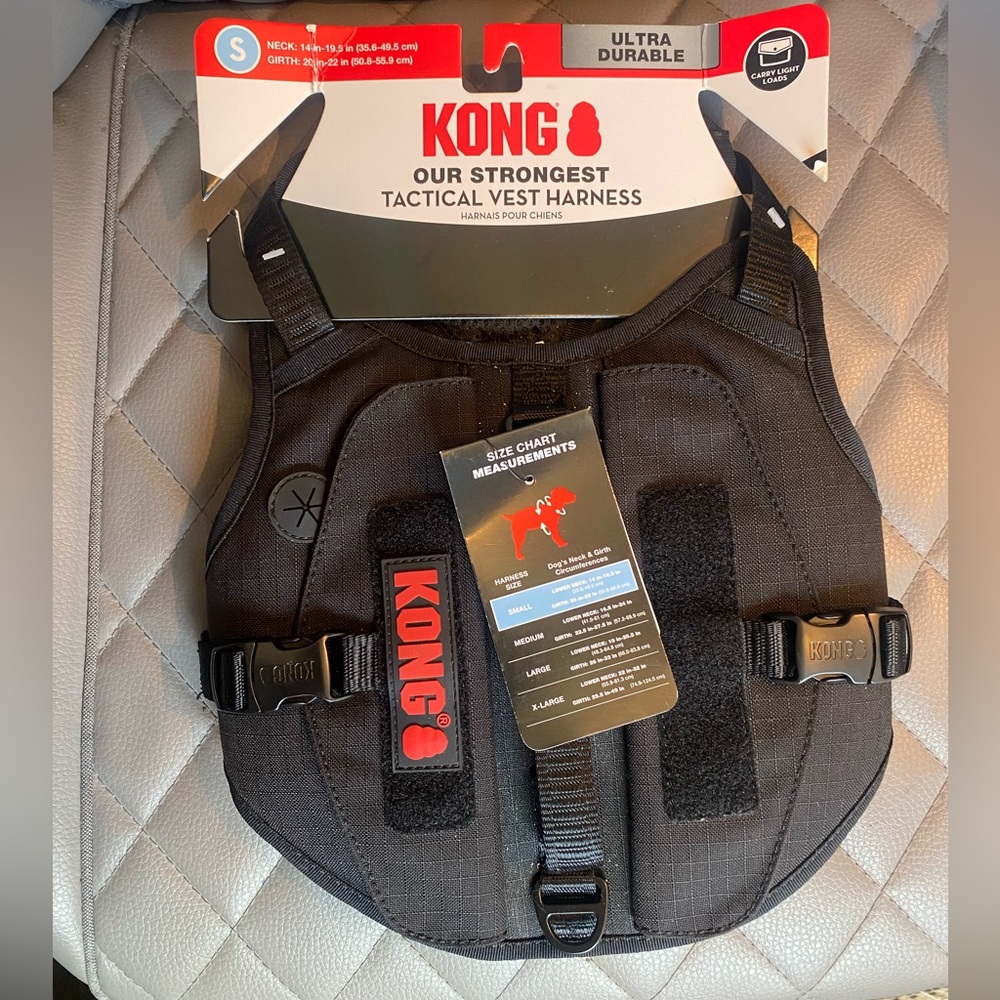NEW - Kong Ultra Durable Tactical Vest Harness